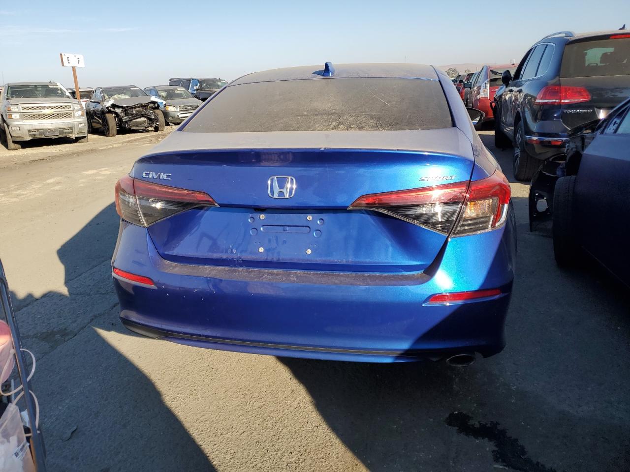 2022 HONDA CIVIC SPORT VIN:2HGFE2F51NH537409