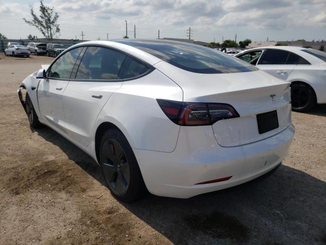 2021 TESLA MODEL 3 VIN: 5YJ3E1EA0MF921762