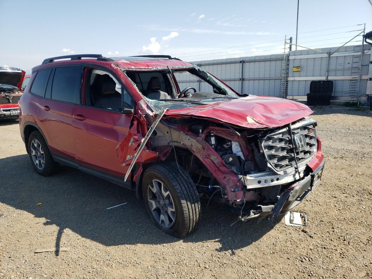 2022 HONDA PASSPORT TRAIL SPORT VIN:5FNYF8H65NB008743