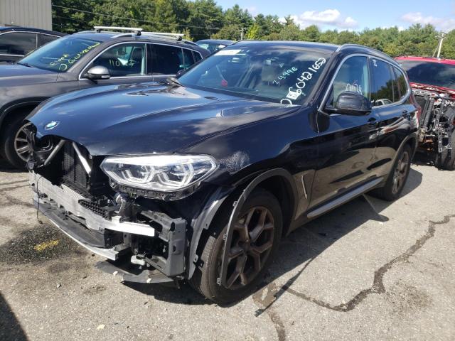 2021 BMW X3 XDRIVE30I VIN: 5UXTY5C01M9E01865