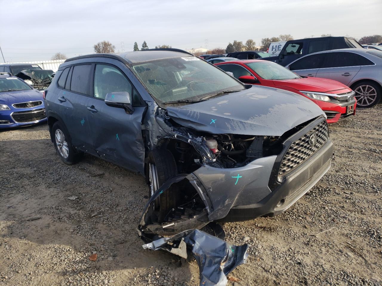 2022 TOYOTA COROLLA CROSS LE VIN:7MUCAABG2NV031254