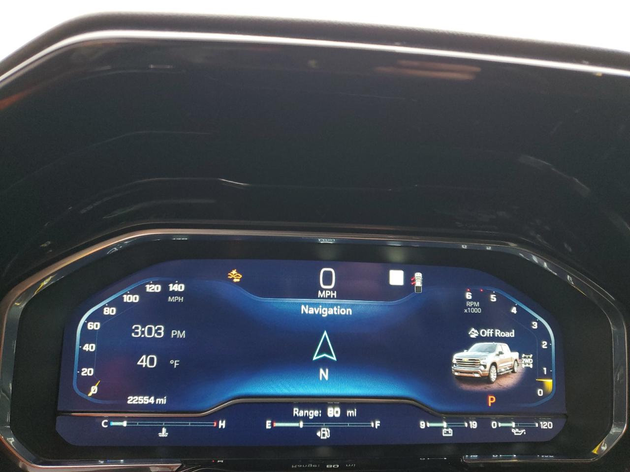 2022 CHEVROLET SILVERADO K1500 HIGH COUNTRY VIN:1GCUDJEL9NZ517878