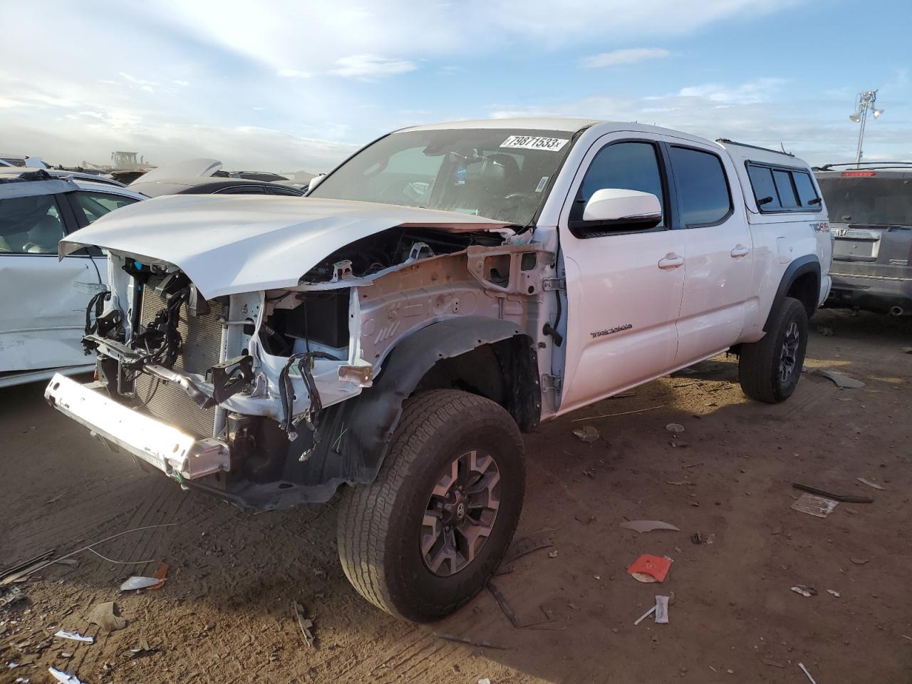 2022 TOYOTA TACOMA DOUBLE CAB VIN:3TMDZ5BN4NM126752