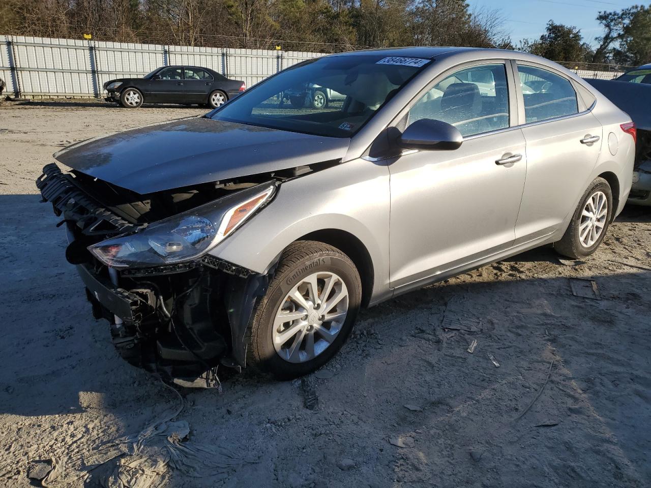 2022 HYUNDAI ACCENT SE VIN:3KPC24A60NE168365