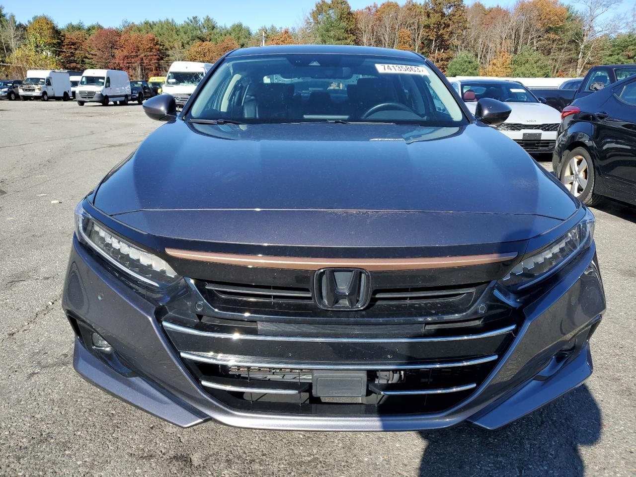 2022 HONDA ACCORD TOURING HYBRID VIN:1HGCV3F96NA005941