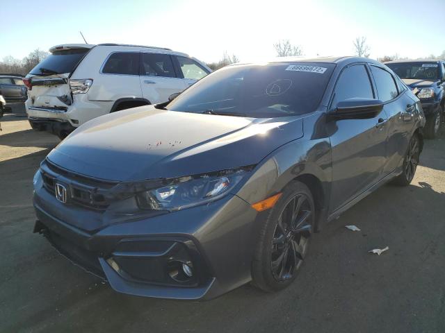 2021 HONDA CIVIC EX VIN: SHHFK7H69MU405351