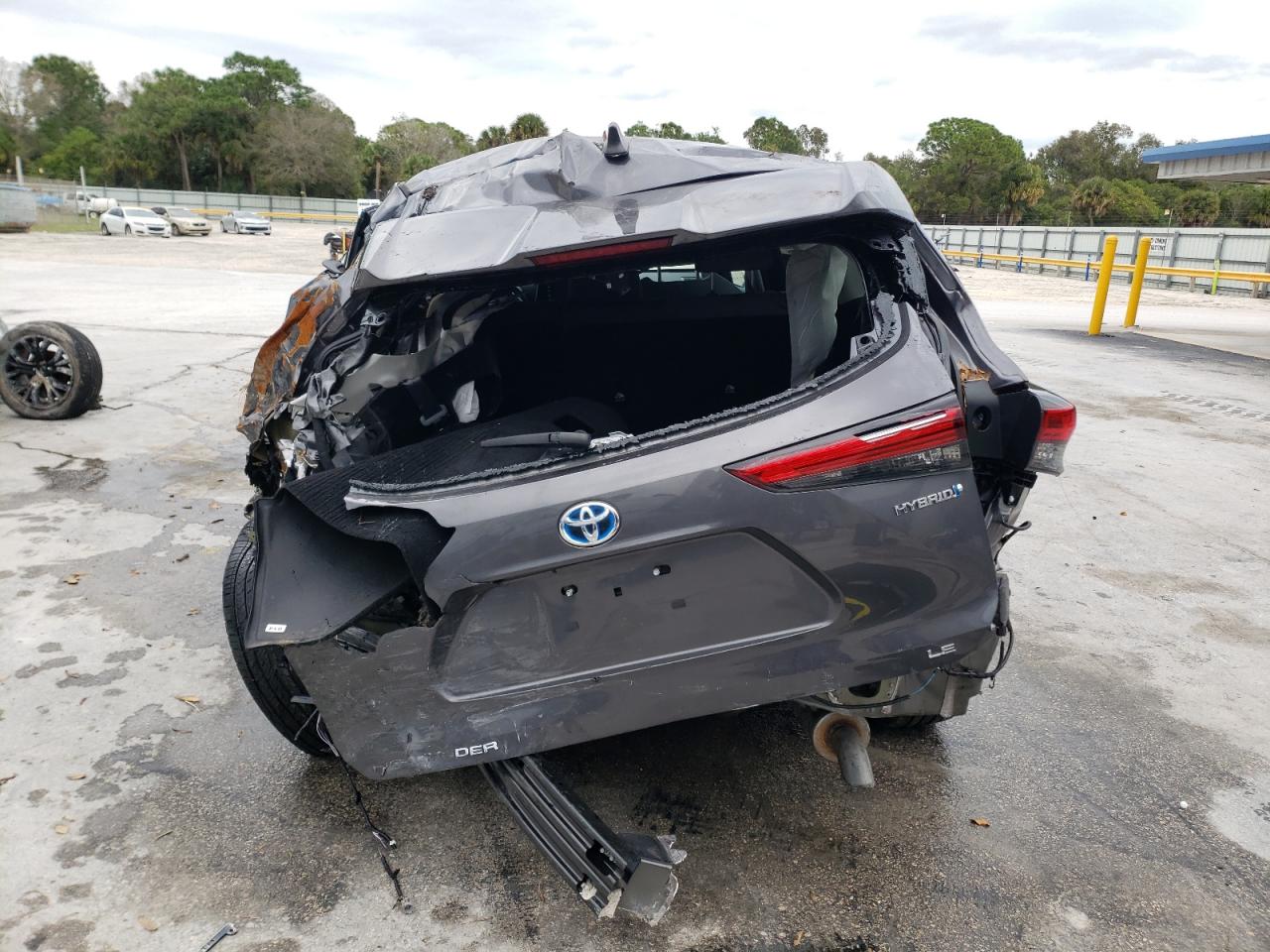 2022 TOYOTA HIGHLANDER HYBRID LE VIN:5TDBBRCH3NS559670