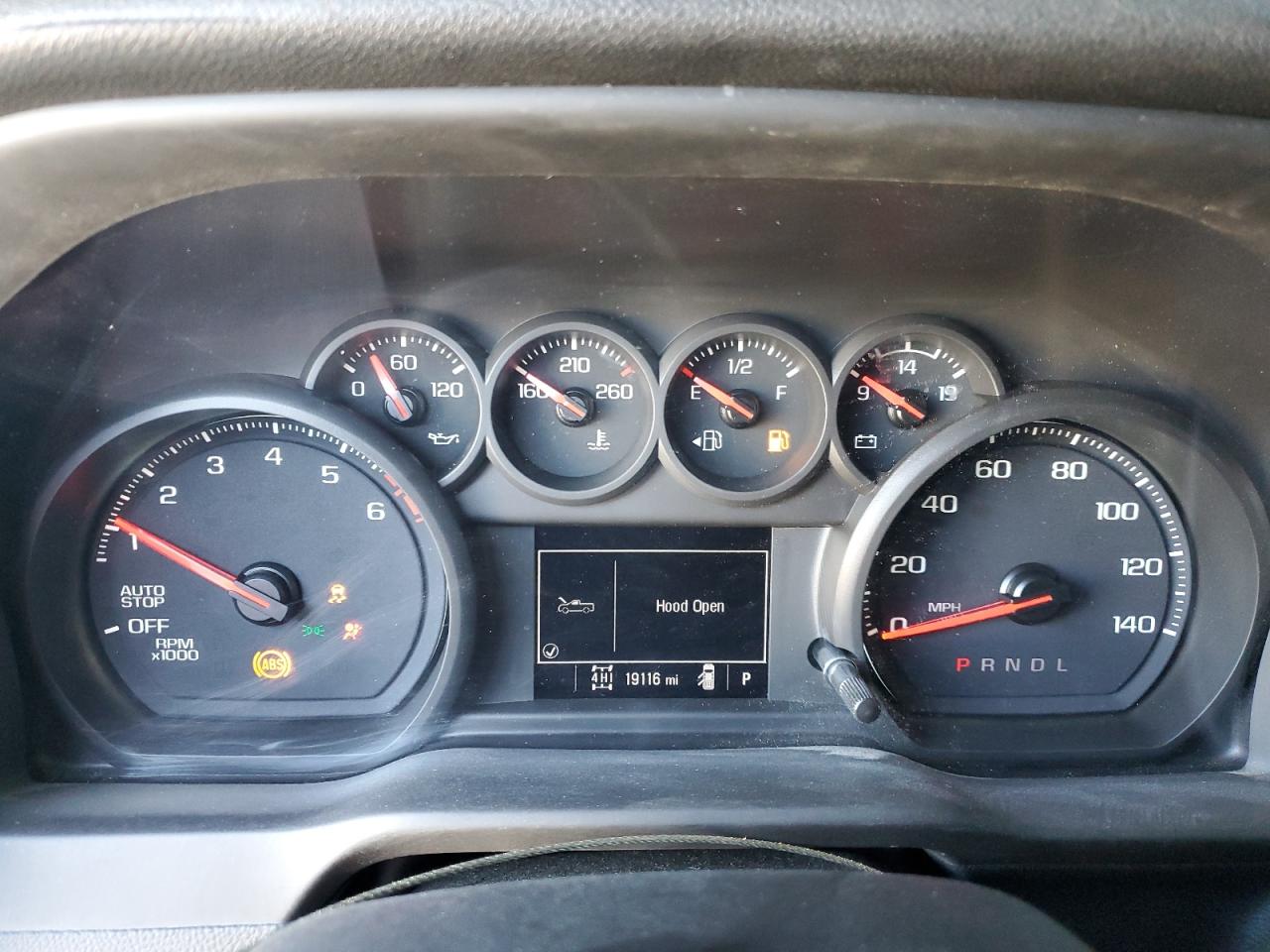 2022 CHEVROLET SILVERADO K1500 CUSTOM VIN:1GCPDBEK5NZ581880