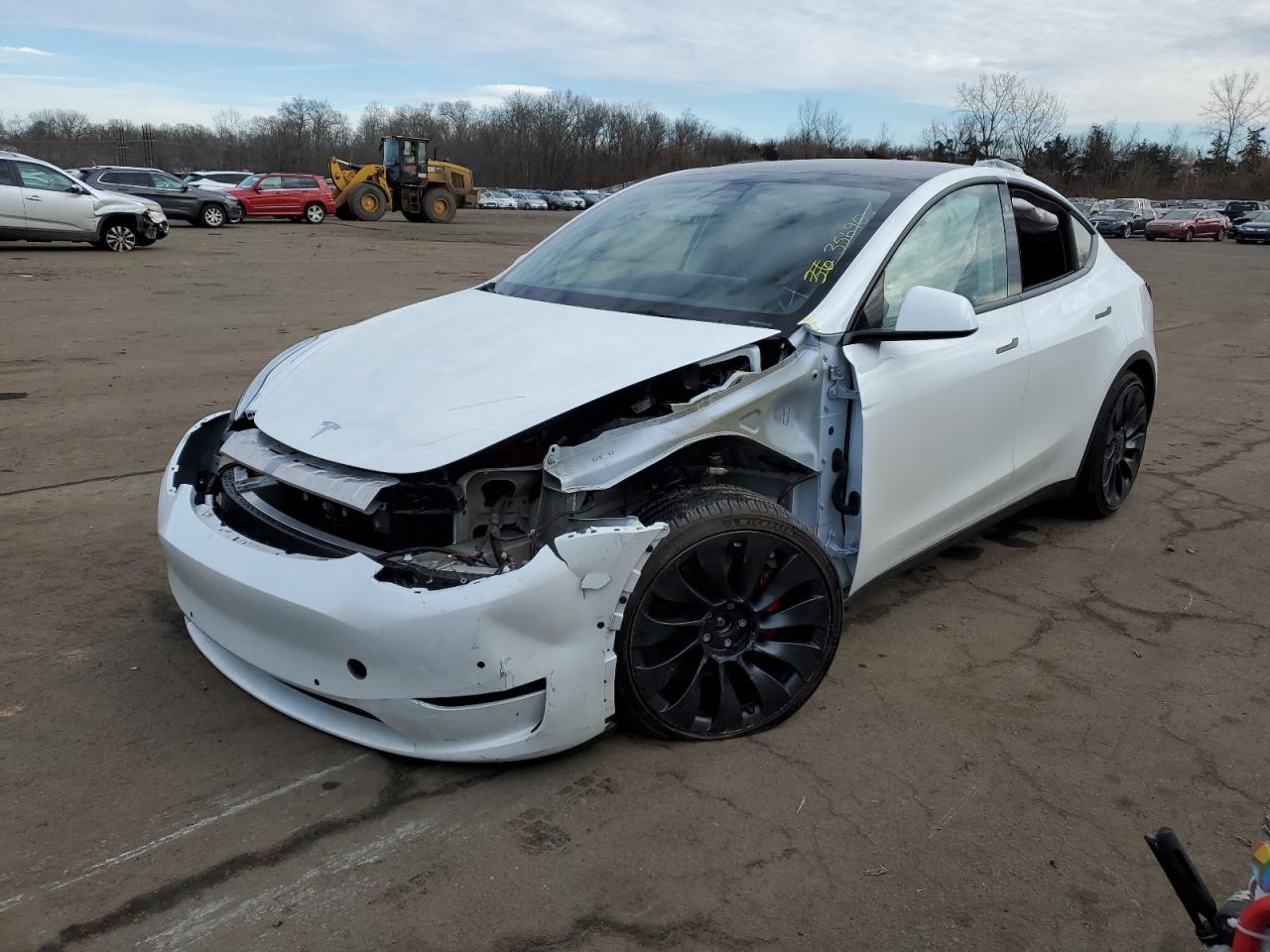 2022 TESLA MODEL Y  VIN:7SAYGDEF1NF506550