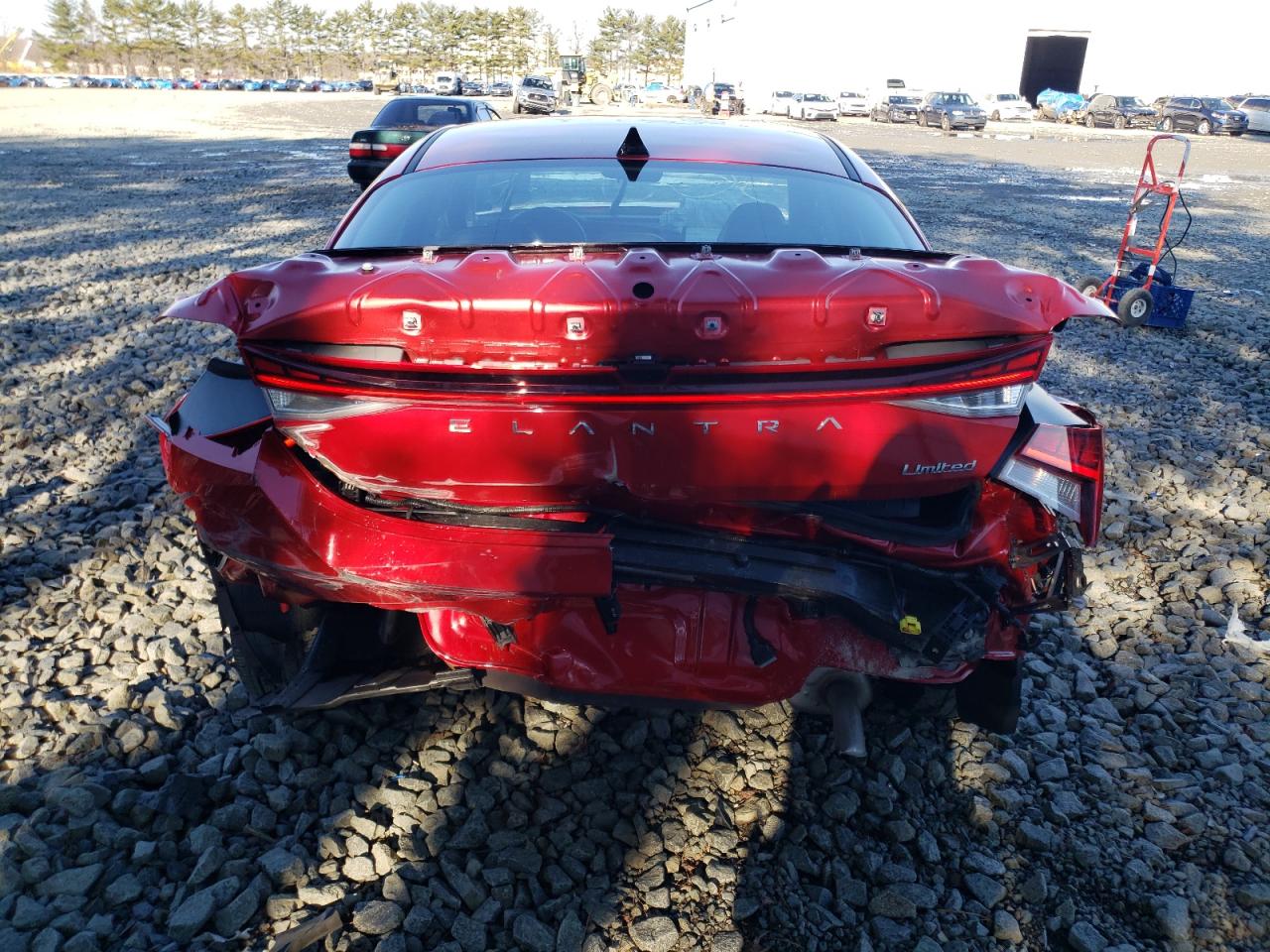 2023 HYUNDAI ELANTRA LIMITED VIN:5NPLP4AG7PH097092