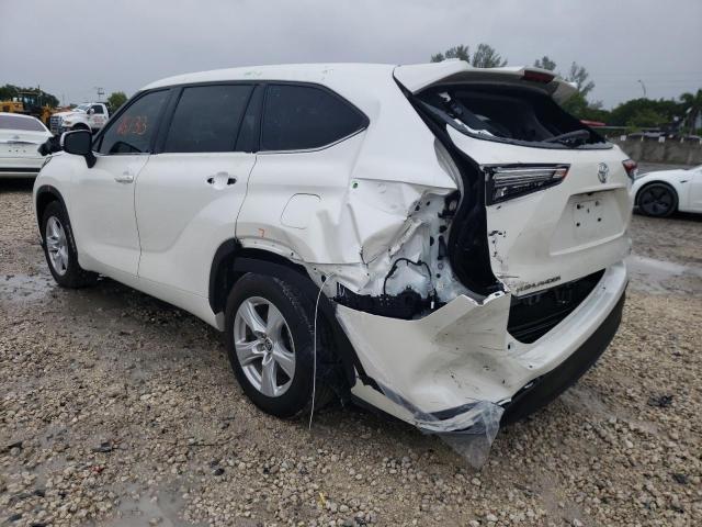 2021 TOYOTA HIGHLANDER L VIN: 5TDZZRAH6MS048871