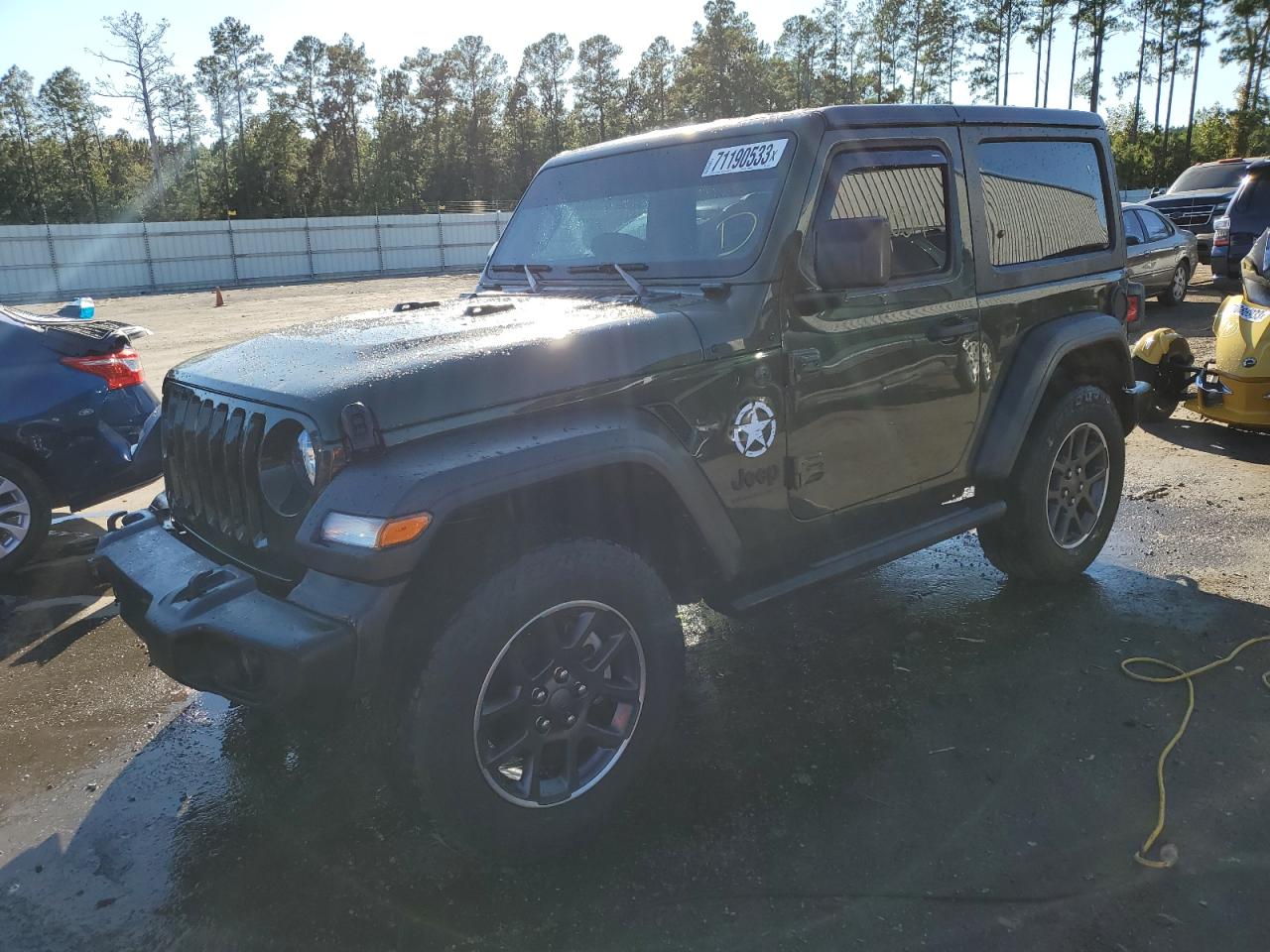 2023 JEEP WRANGLER SPORT VIN:1C4GJXAN0PW541345