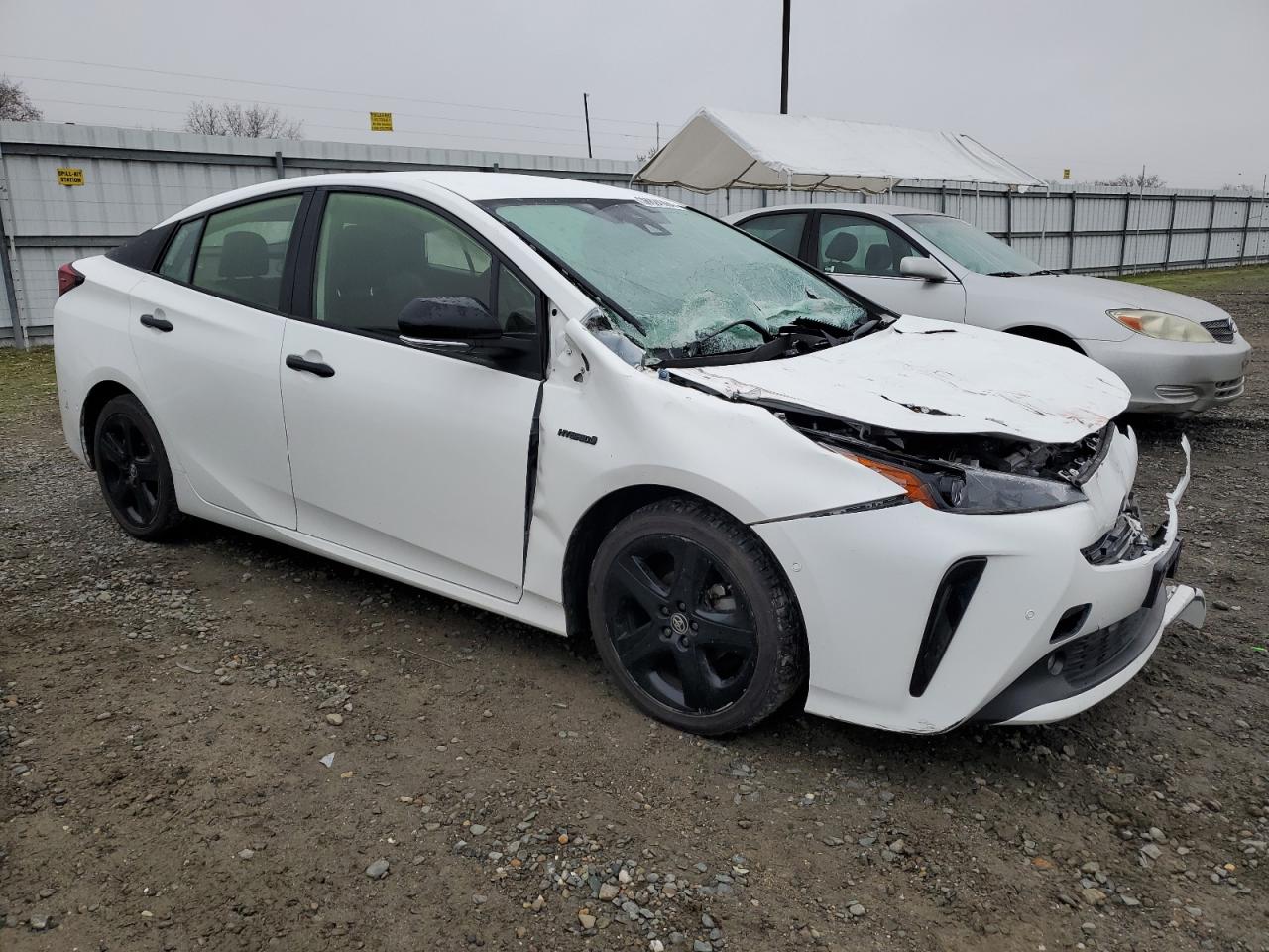 2022 TOYOTA PRIUS NIGHT SHADE VIN:JTDKAMFU4N3168317