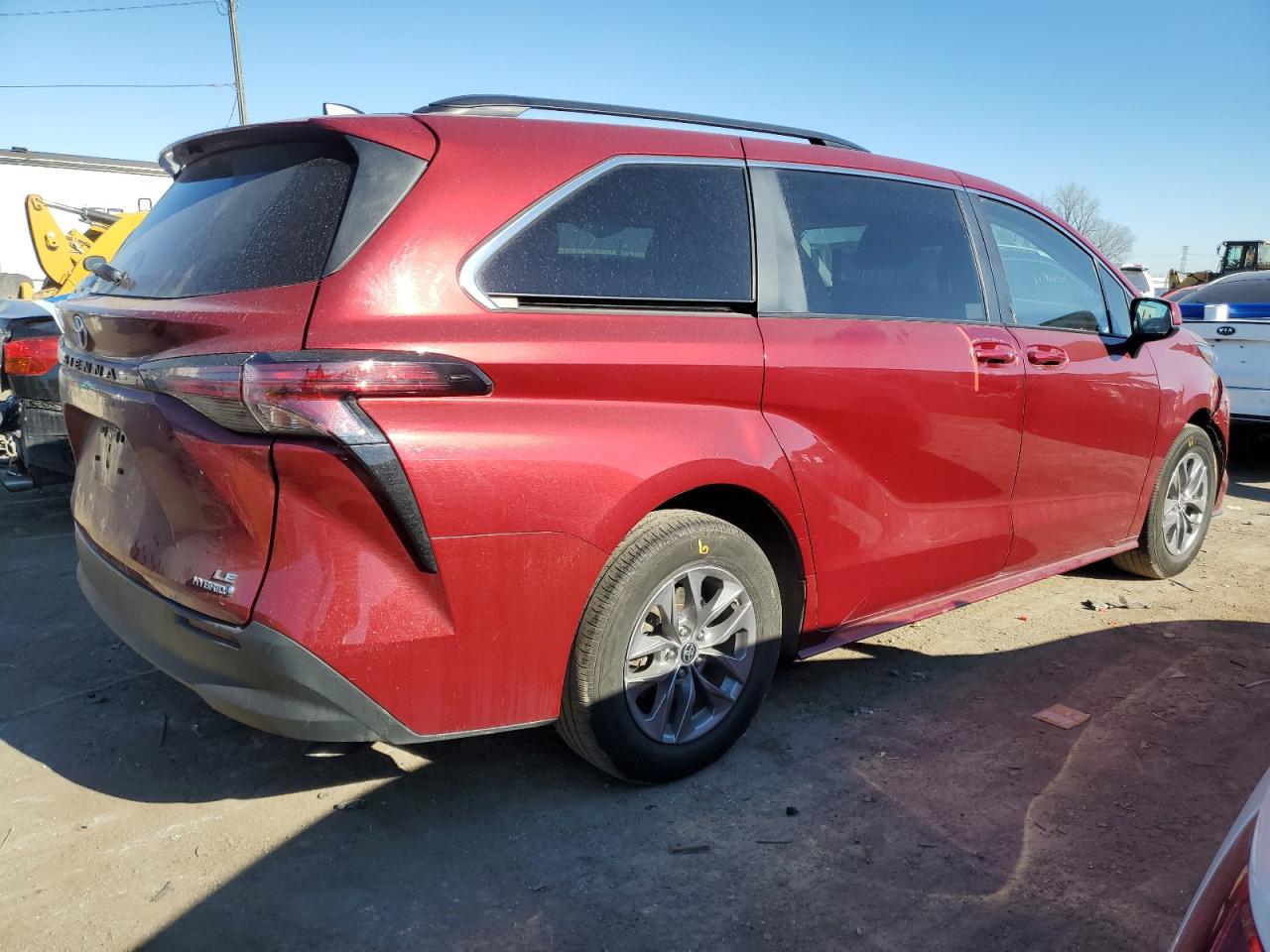 2022 TOYOTA SIENNA LE VIN:5TDKRKEC3NS134874