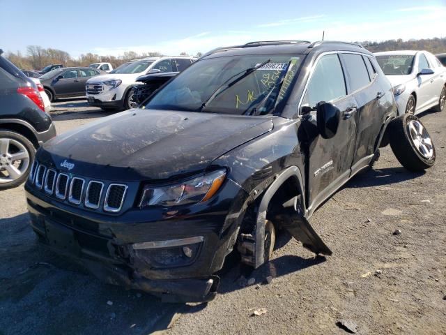 2021 JEEP COMPASS LATITUDE VIN: 3C4NJCBBXMT505460