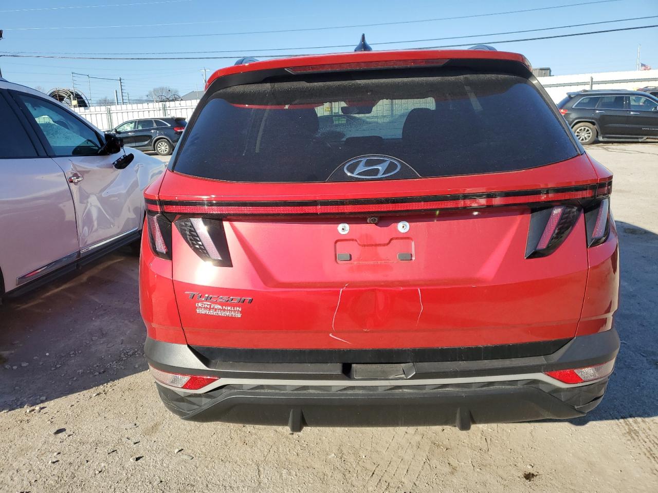 2022 HYUNDAI TUCSON SEL VIN:5NMJB3AE7NH107757