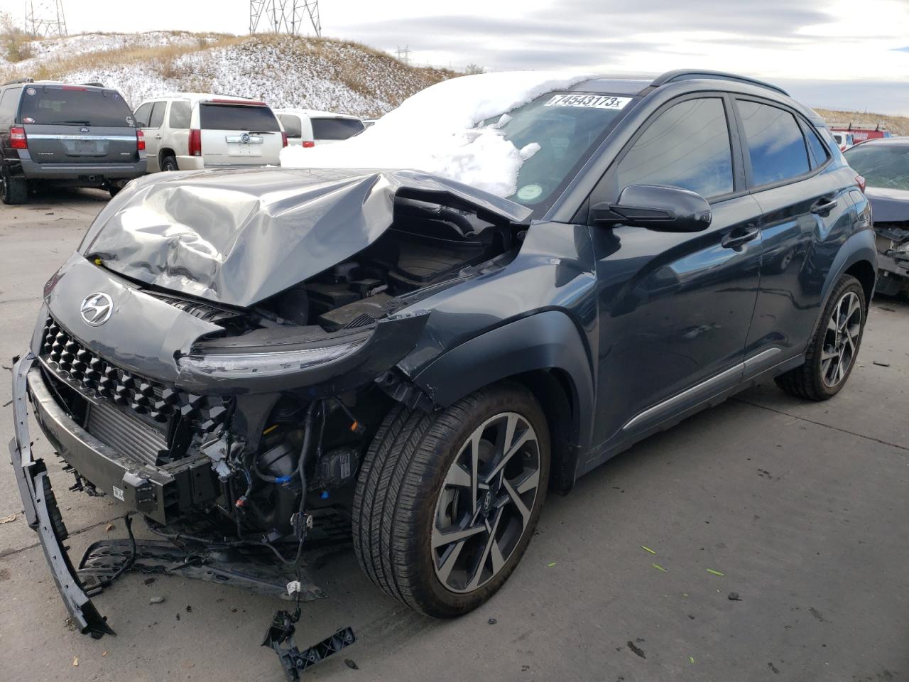 2022 HYUNDAI KONA LIMITED VIN:KM8K5CA32NU928912