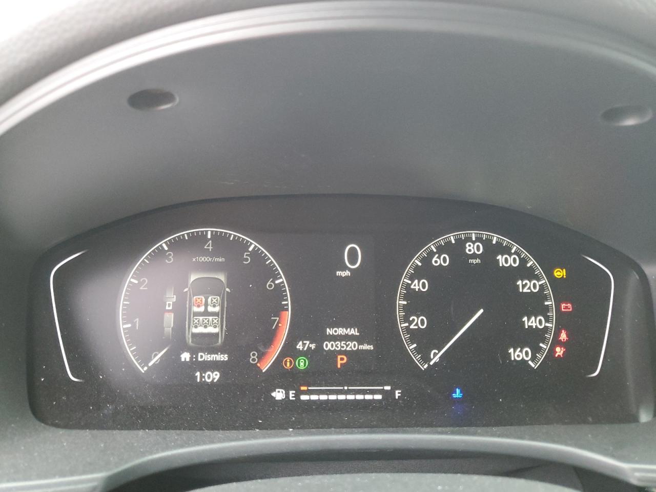2023 HONDA CIVIC SPORT VIN:2HGFE2F55PH557388