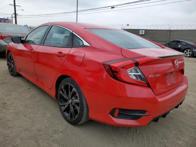 2021 HONDA CIVIC SPORT VIN: 2HGFC2F83MH542108