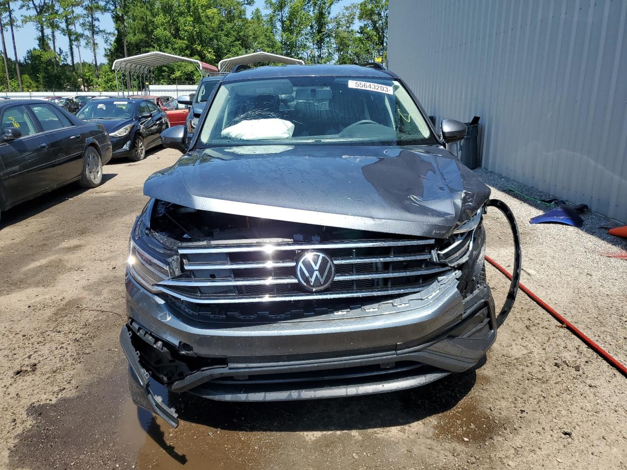 2022 VOLKSWAGEN TIGUAN S VIN:3VV0B7AX7NM067926