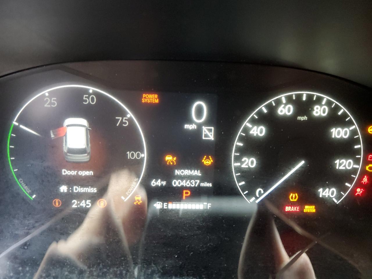 2023 HONDA CR-V SPORT VIN:7FARS6H57PE040631