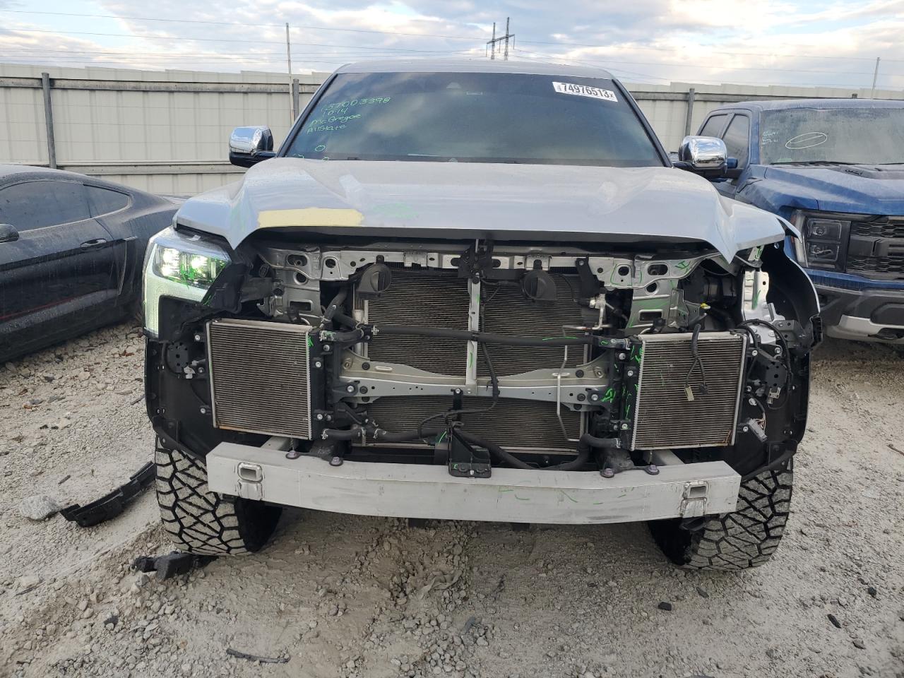 2022 TOYOTA TUNDRA CREWMAX PLATINUM VIN:5TFMA5DB7NX004469