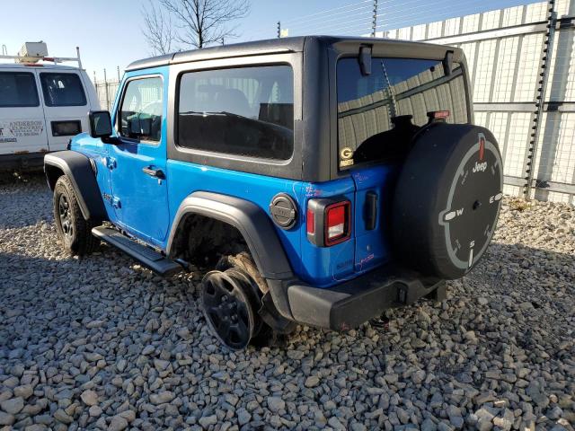 2021 JEEP WRANGLER SPORT VIN: 1C4HJXAG5MW801188