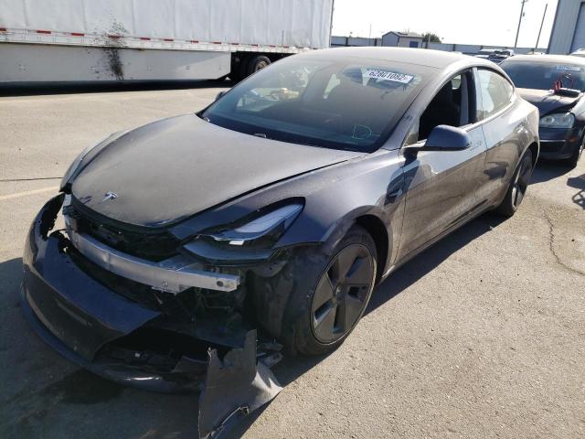 2021 TESLA MODEL 3 VIN: 5YJ3E1EB6MF937313