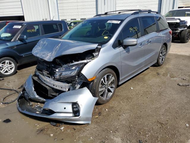 2021 HONDA ODYSSEY TOURING VIN: 5FNRL6H85MB009487