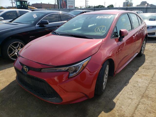 2021 TOYOTA COROLLA LE VIN: 5YFEPMAE0MP226537