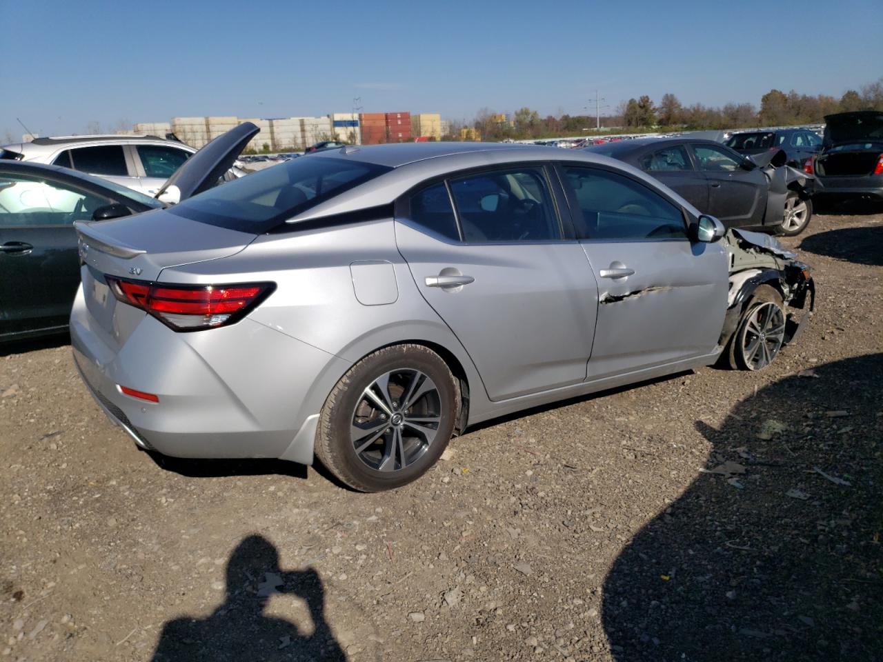 2022 NISSAN SENTRA SV VIN:3N1AB8CV4NY268554