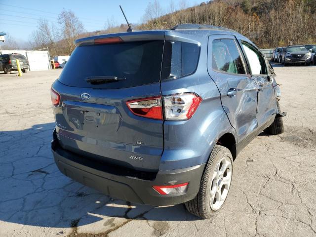 2021 FORD ECOSPORT SE VIN: MAJ6S3***********