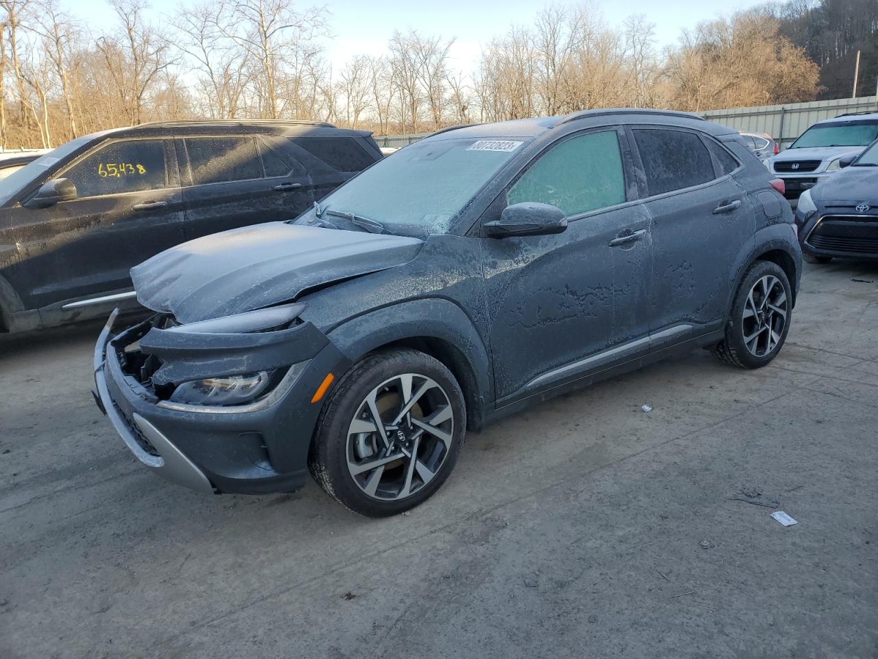 2022 HYUNDAI KONA LIMITED VIN:KM8K5CA36NU879150