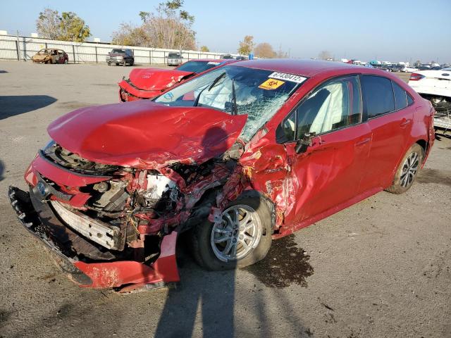 2021 TOYOTA COROLLA LE VIN: JTDEAMDEXMJ012883