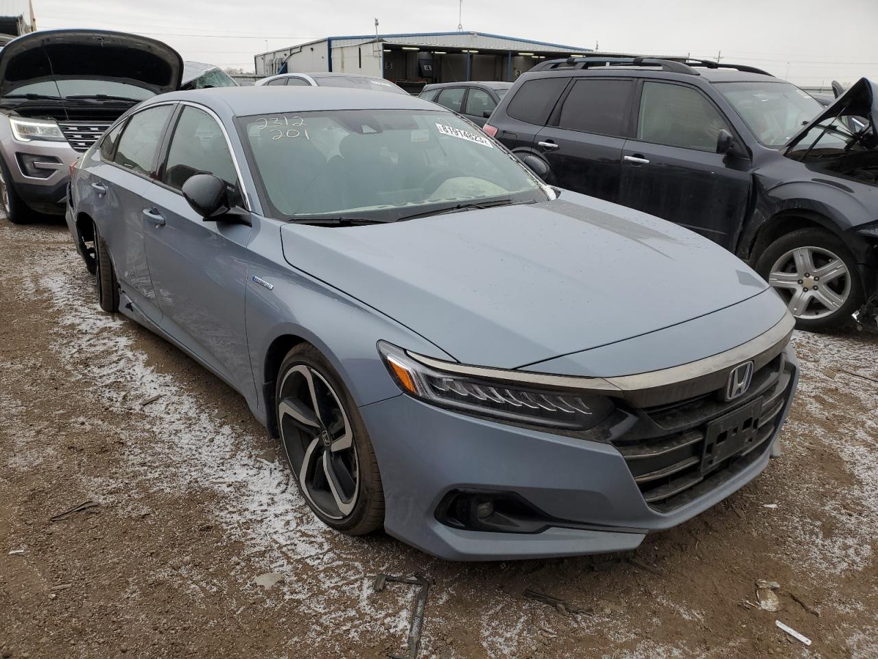 2022 HONDA ACCORD HYBRID SPORT VIN:1HGCV3F24NA033823