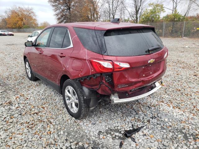 2021 CHEVROLET EQUINOX LT VIN: 2GNAXUEV0M6139531