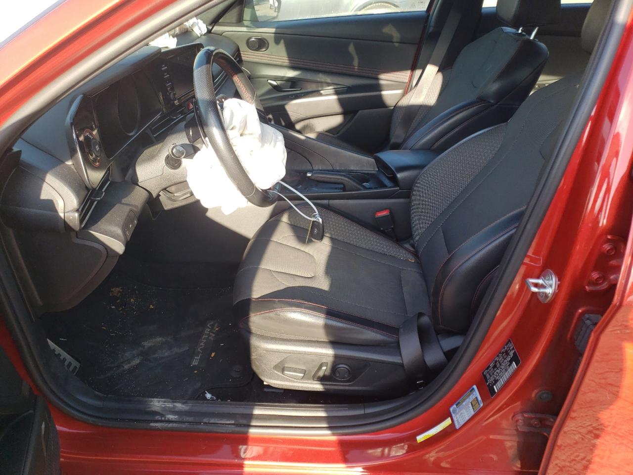 2022 HYUNDAI ELANTRA N LINE VIN:KMHLR4AF6NU231946