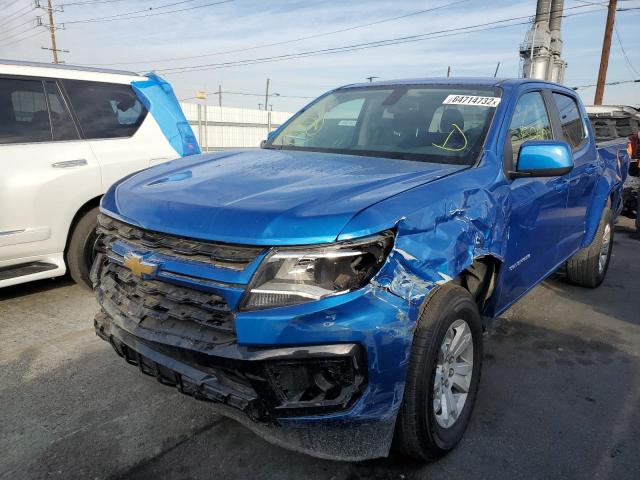 2021 CHEVROLET COLORADO LT VIN: 1GCGSCEN9M1209798