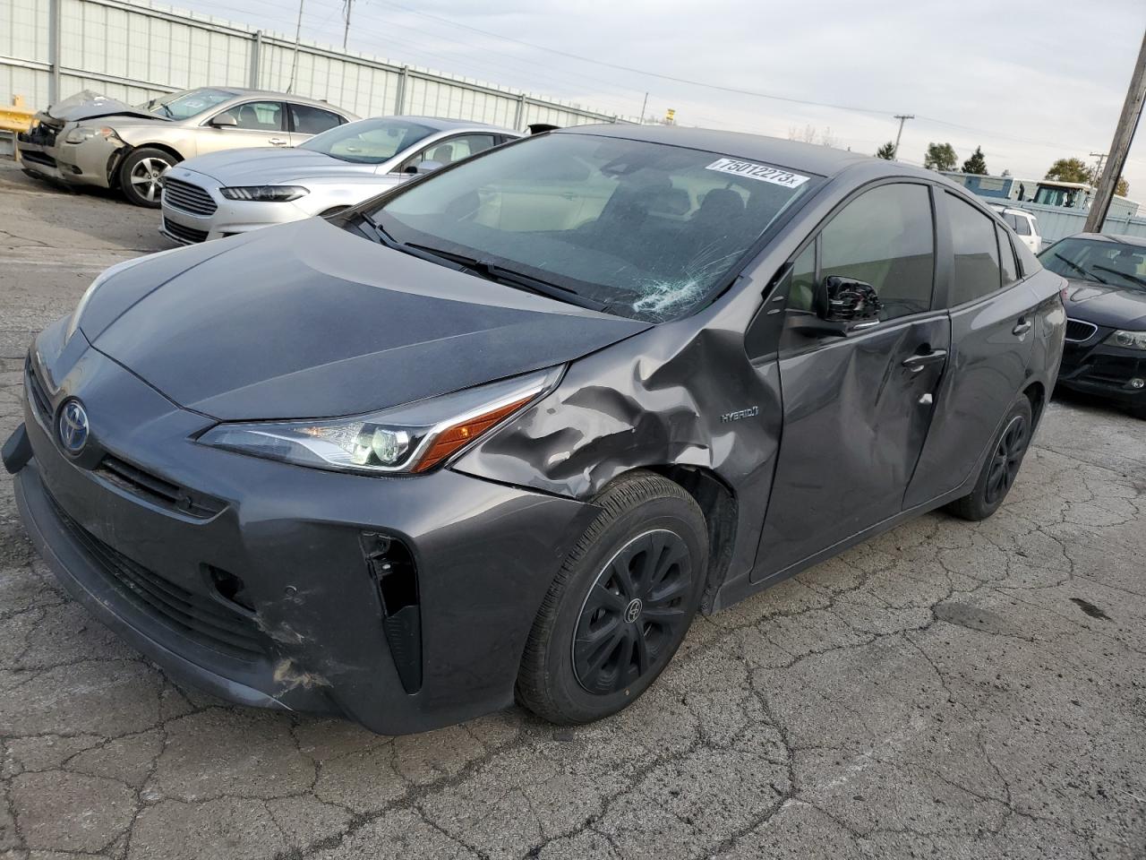 2022 TOYOTA PRIUS NIGHT SHADE VIN:JTDKAMFU5N3179066