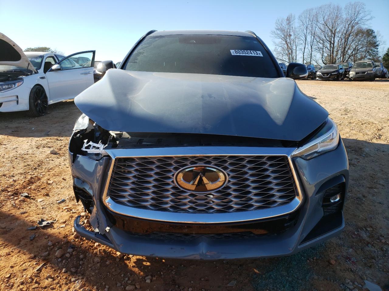 2022 INFINITI QX55 LUXE VIN:3PCAJ5J39NF100100