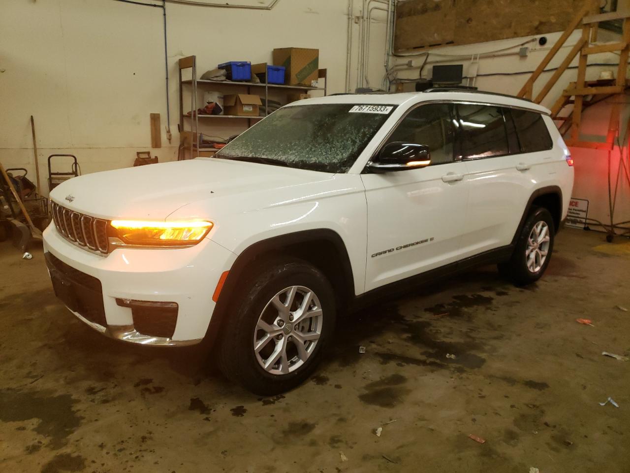 2022 JEEP GRAND CHEROKEE L LIMITED VIN:1C4RJKBG0N8600245