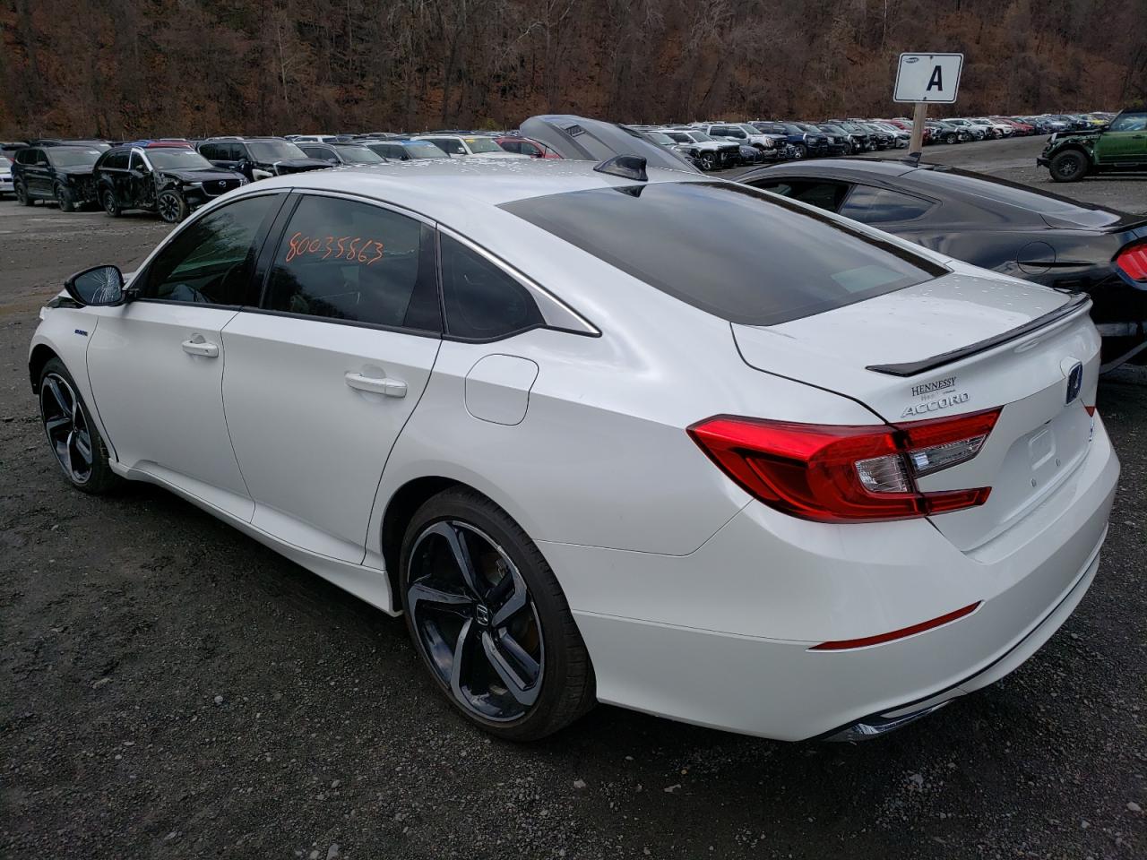 2022 HONDA ACCORD HYBRID SPORT VIN:1HGCV3F22NA005762