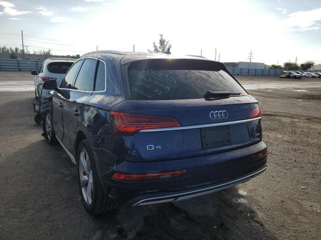 2021 AUDI Q5 PREMIUM PLUS VIN: WA1BAAFY0M2111676