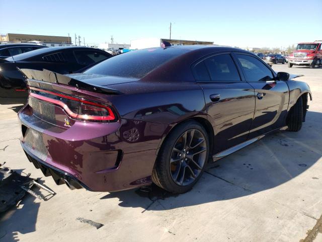 2021 DODGE CHARGER SCAT PACK VIN: 2C3CDXGJ8MH582525