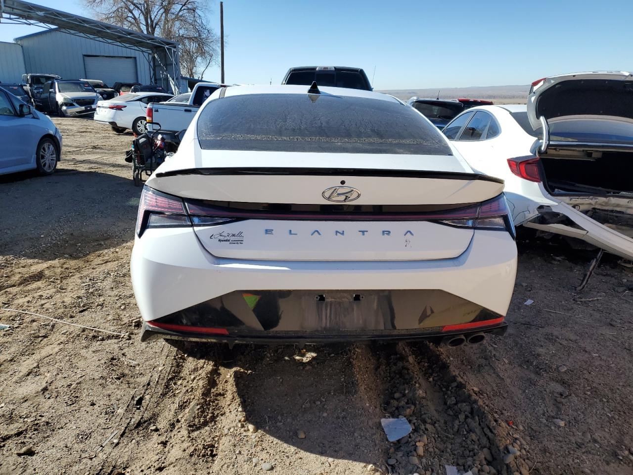2022 HYUNDAI ELANTRA N LINE VIN:KMHLR4AF2NU231507