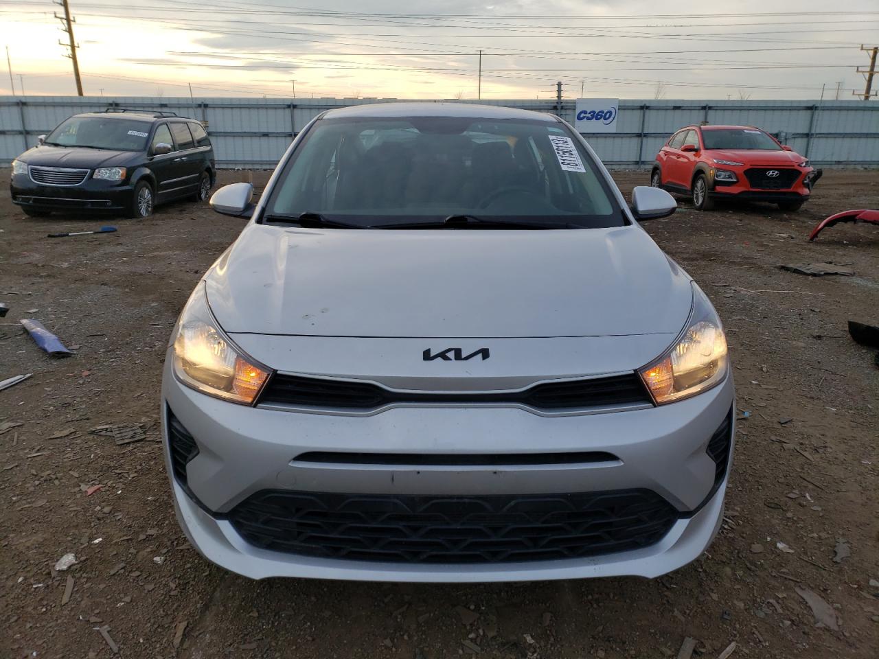 2022 KIA RIO LX VIN:3KPA24AD3NE471453