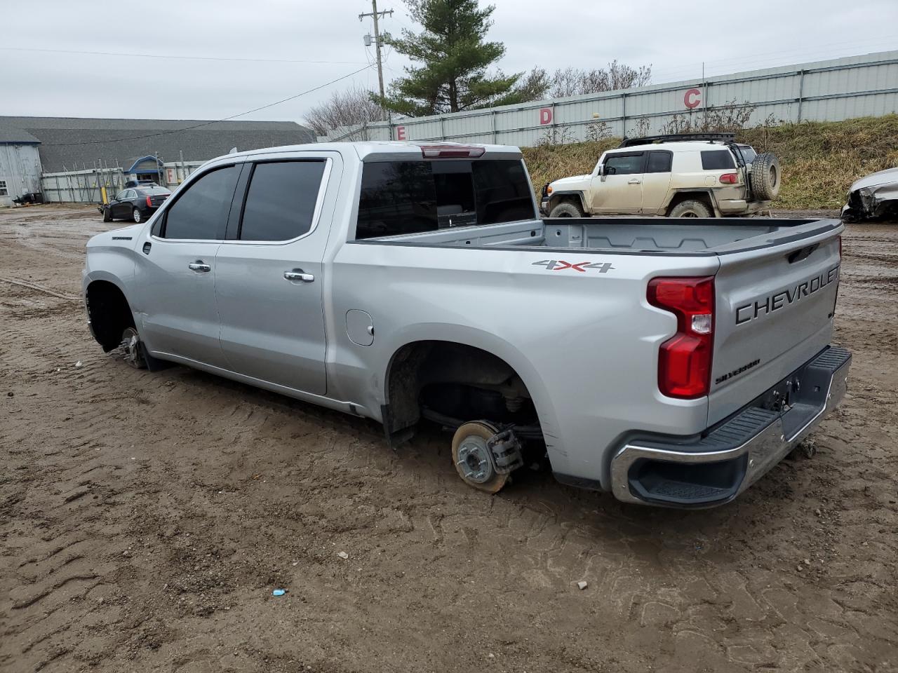2022 CHEVROLET SILVERADO LTD K1500 LTZ VIN:1GCUYGED3NZ170628