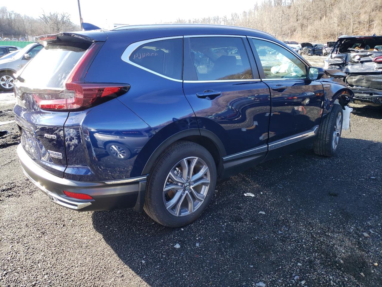 2022 HONDA CR-V TOURING VIN:5J6RT6H92NL055084