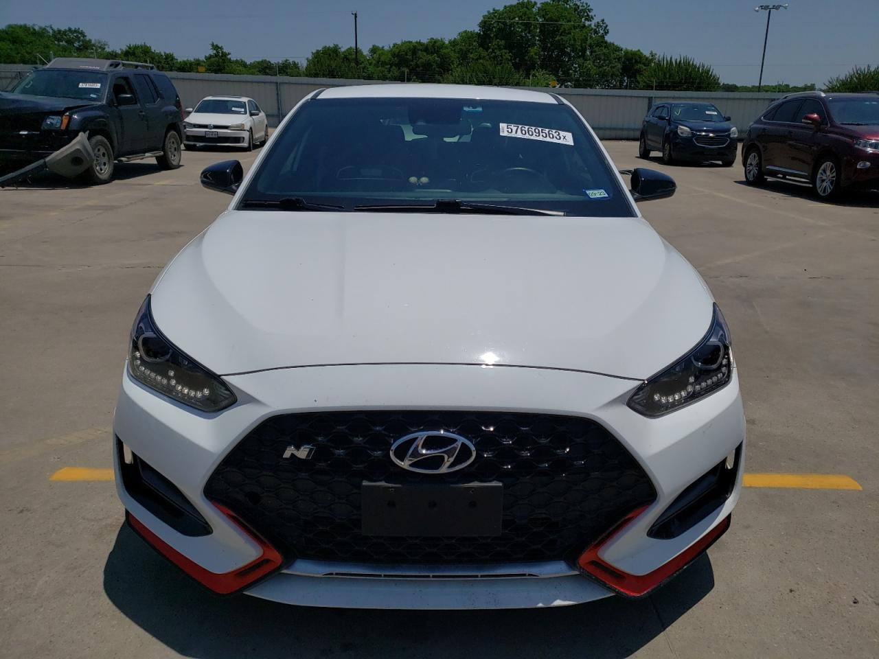 2022 HYUNDAI VELOSTER N  VIN:KMHT36AH0NU011295