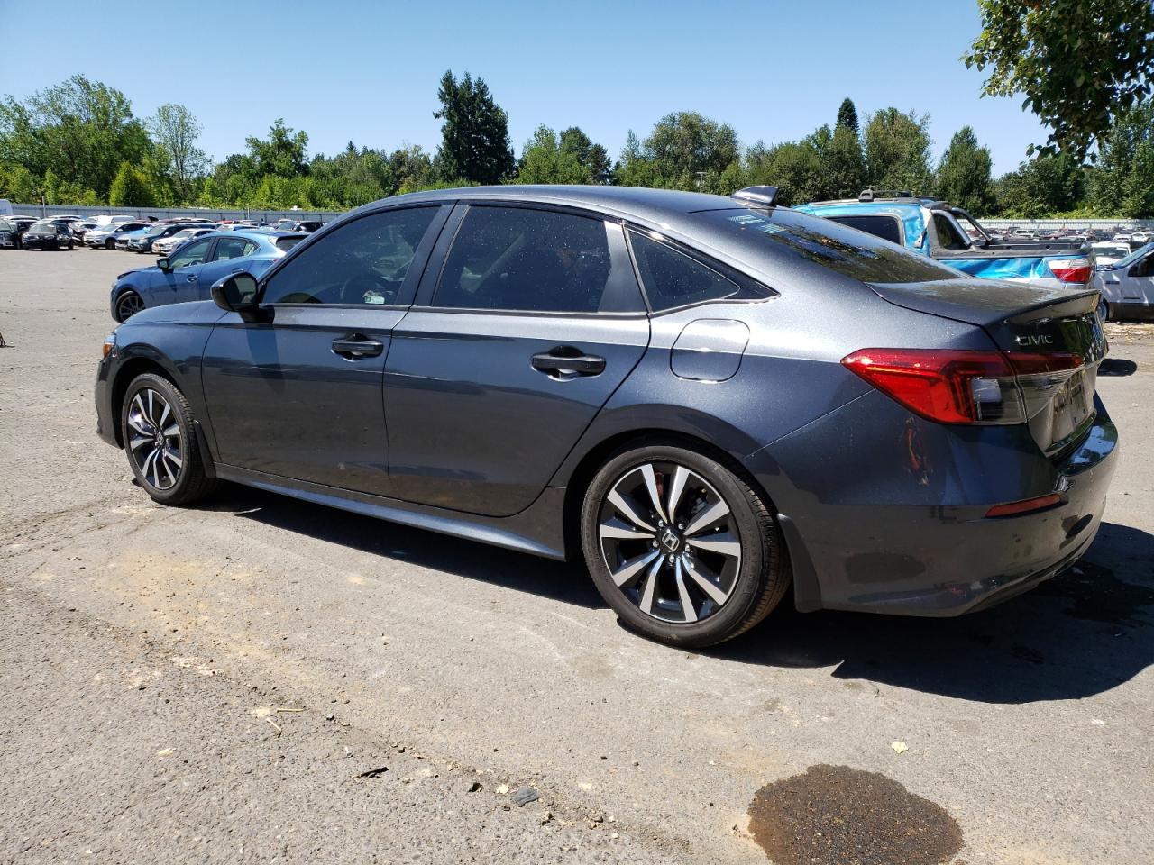 2022 HONDA CIVIC EX VIN:2HGFE1F74NH327446